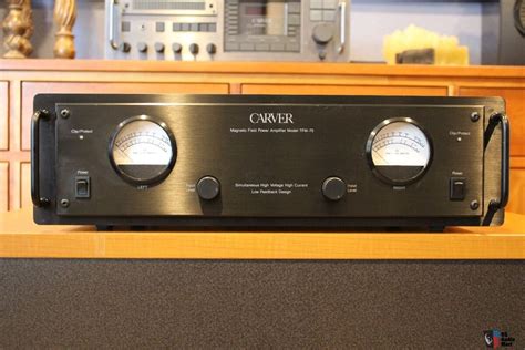 I conclude that this performance is a function of the 12 ohm impedance of the Triode Masters -- a much more compatible load for any amp, either SS or a tube. . Carver amp review